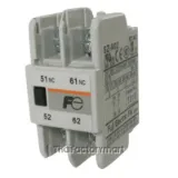 Auxiliary Contact Block for Contactor - 2N.C. - 10A @ 600 VAC. รูปที่ 1