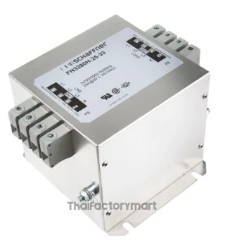 Schaffner FN 3280 Series 25A 520 V ac 60Hz Flange Mount RFI Filter, with Screw Terminals
