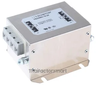 Schaffner FN3256 Series 16A 480 V ac 60Hz Chassis Mount EMI Filter, with Wire Lead Terminals