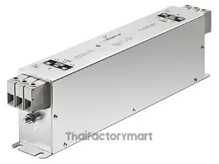 Schaffner FN 3258 Series 55A 3 x 520/300 V ac 0 - 60Hz Chassis Mount RFI Filter, with Terminal Block Terminals