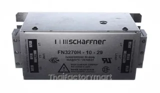 Schaffner FN3270 Series 10A 3 x 520/300 V ac 0 - 60Hz Chassis Mount EMI Filter, with Terminal Block Terminals