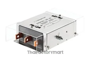 Schaffner FN3270 Series 400A 3 x 520/300 V ac 0 - 60Hz Chassis Mount EMI Filter, with Tab Terminals 3 Phase