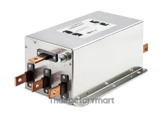 Schaffner FN 3280 Series 300A 3 x 520/300 V ac 0 - 60Hz Chassis Mount EMI Filter, with Tab Terminals 3 Phase