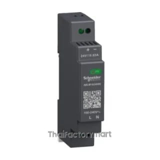 Regulated Power Supply, 100-240V AC, 24V 0.6 A, single phase, Modular