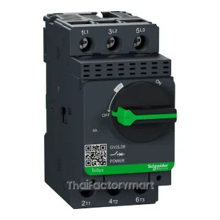Schneider GV2L08T Motor Circuit Breaker, TeSys Deca GV2L 3P, Magnetic