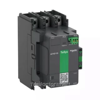 Schneider LC1G265KUEN High power contactor TeSys Giga, 3 pole (3NO), AC-3 <=440V 265A, standard version, 100…250V wide band AC/DC coil