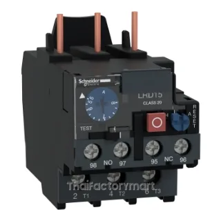 Schneider TeSys D Thermal Overload Relay LRD1512, 5.5-8A, class 20, 1NO+1NC, screw clamp