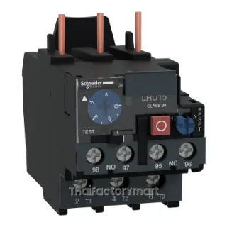 Schneider TeSys D Thermal Overload Relay LRD1514, 7-10A, class 20, 1NO+1NC, screw clamp