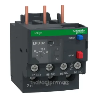 Schneider TeSys D Thermal Overload Relay LRD326, 23-32A, class 10A, 1NO+1NC, lugs