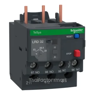 Schneider TeSys D Thermal Overload Relay LRD32L, 23-32A, class 20, 1NO+1NC, screw clamp