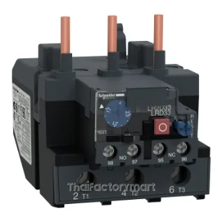 Schneider TeSys D Thermal Overload Relay LRD3322, 17-25A, 1NO+1NC, for LC1 D80 and D95