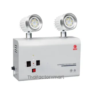 โคมไฟฉุกเฉิน SUNNY รุ่น SEMP203NC7 LED กำลัง 2x3 วัตต์ ขนาด 7 ซม. สีขาว