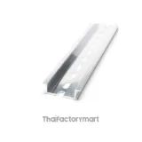 Aluminium DIN Rail, Size 35mm. , 1m x 35mm x 10mm รูปที่ 1