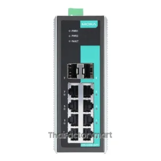 Moxa EDS-G308-T Unmanaged Gigabit Ethernet Switch, 8 x 10/100/1000BaseT(X), TSN Class A, -40 to 75°C