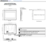 MT8106iP : HMI 10.1" TFT RS232,422,485,Ethernet รูปที่ 2