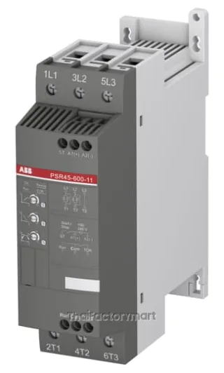 PSR45-600-11 ABB Softstarter, PSR Series, 45 A, 22 kW (400 V), 208...600 V AC