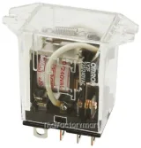Omron DPDT Non-Latching Relay Plug In, 24V dc Coil, 10 A รูปที่ 1