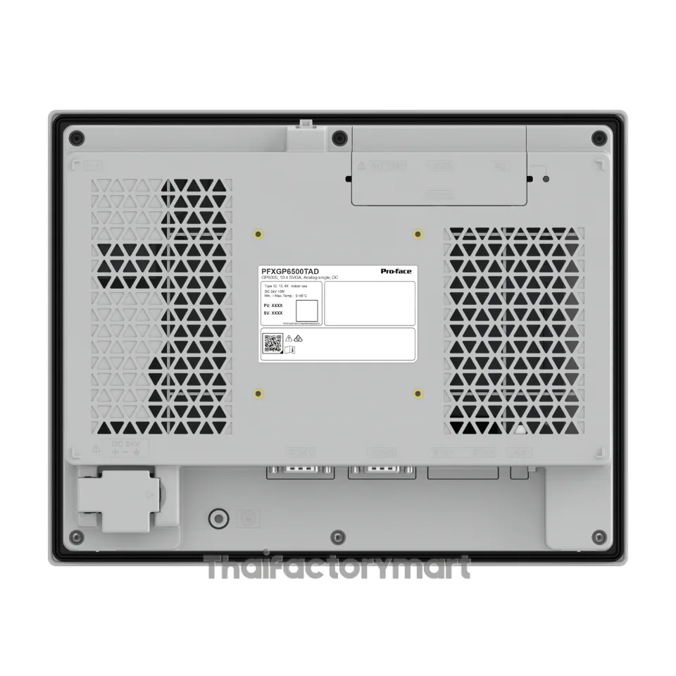touch panel screen, Proface GP6000, 10.4 inch, SVGA, All in one, Analog single, 2xCOM, 2xETH, USB A & micro B, SD, DC รูปที่ 2