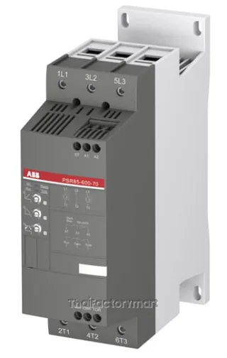 PSR85-600-70 ABB Softstarter, PSR Series, 85 A, 45 kW (400 V), 208...600 V AC