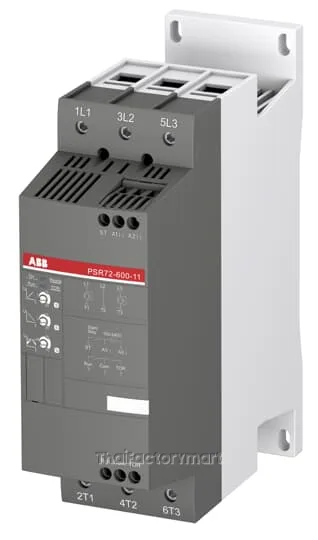 PSR72-600-11 ABB Softstarter, PSR Series, 72 A, 37 kW (400 V), 208...600 V AC