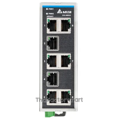 Delta Unmanaged Switch DVS-008R00 8-Port FE Ethernet photo 2