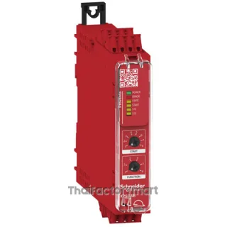 Schneider Electric Single-Channel Emergency Stop Safety Relay, 24V ac/dc, 2 Safety Contacts
