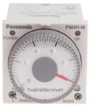 Panasonic Multi Function Timer Relay, 8-Pin Connector, 1 s - 500 h, DPDT, 2 Contacts, DPDT, 100 - 240 V ac