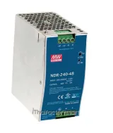 NDR-240-24, DIN Rail Power Supply, 89%, 24V, 10A, 240W, Adjustable photo 2