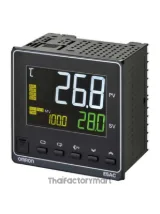 Advance type TC, AC100-240, Current output, 4 Aux output, 6 Event inputs, Remote SP input, Transfer output, 96mm x 96mm รูปที่ 1