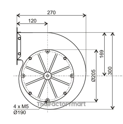 ECOFIT 2GRF65-180x52R-Y45-03 Industrial product photo 2