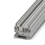 ST 2,5 - Feed-through terminal block Terminal Block, Spring Clamp, 2 Poles, 800V, 24A, 0.08 ... 4mm², Grey รูปที่ 2