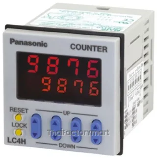 Preset counter scalable 24 V ac / dc