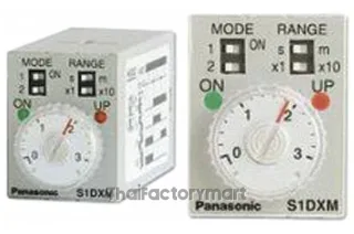 Panasonic Power ON Delay Single Timer Relay, Socket, 0.05 s - 10 min, 2 Contacts, DPDT, 120 V ac