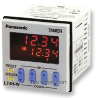 Panasonic Multi Function Timer Relay, 8-Pin Connector, 99.99 s - 9999 h, SPDT, 2 Contacts, SPDT