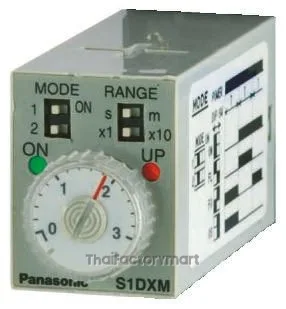Panasonic Multi Function Timer Relay, Solder Tag, 0.05 min - 10 h, DPDT, 2 Contacts, SPDT, 220 - 240 V ac