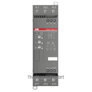 PSR37-600-70 ABB Softstarter, PSR Series, 37 A, 18.5 kW (400 V), 208...600 V AC