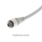 XS2F-D421-G80-F : Connector on one cable end(Socket), Fire-retardant,robot cable, M12 Screw Connection, Length 5 m. รูปที่ 1