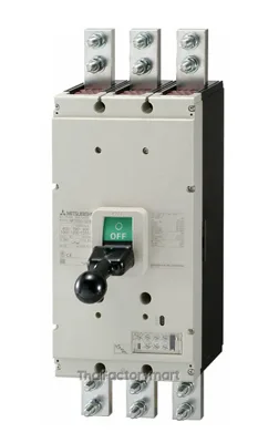 NF1250-SEW 3P 1250A Circuit breaker 3pole. Ir = 600 - 1250A; Icu / Ics = 85 / 43kA at AC 440V