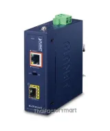 Planet IGTP-815AT Industrial Compact 100/1000BASE-X to 10/100/1000BASE-T 802.3at PoE+ Media Converter รูปที่ 1