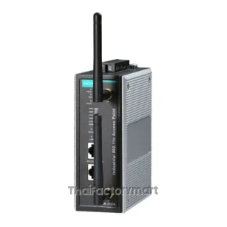 Rail Trackside In-door Single Radio, 802.11n Access Point/Client, M12/SC, US band, IP30, -40 to 75Â°C