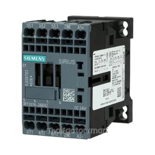 Contactor 3NO 24V 9A 4kW