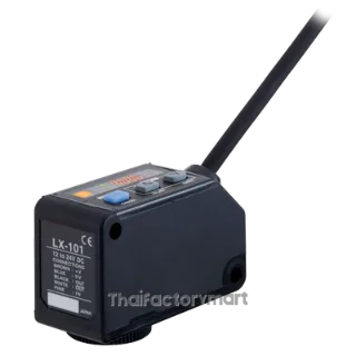 ซนเซอร์ตรวจจับสีแบบดิจิตอล Panasonic SUNX Color Sensor Digital LX-101 NPN