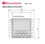 Digital Counter : KCV-6S-C รูปที่ 3