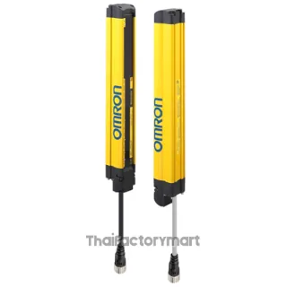 Safety Sensor, F3SG-R Advanced, Type 4, 30 mm resolution, range 0.3 to 20.0 m, height 430 mm, PNP/NPN