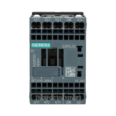 Contactor 3NO 24V 9A 4kW รูปที่ 2