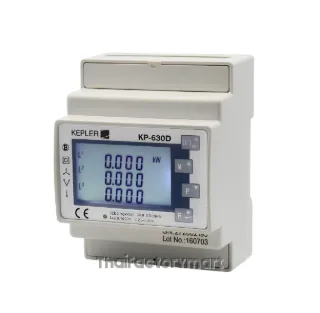 KP-630D KEPLER มิเตอร์วัดและวิเคราะห์ค่าพารามิเตอร์ทางไฟฟ้าแบบราง