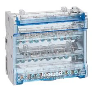 Legrand 4 Pole 125A Distribution Block 6 Module